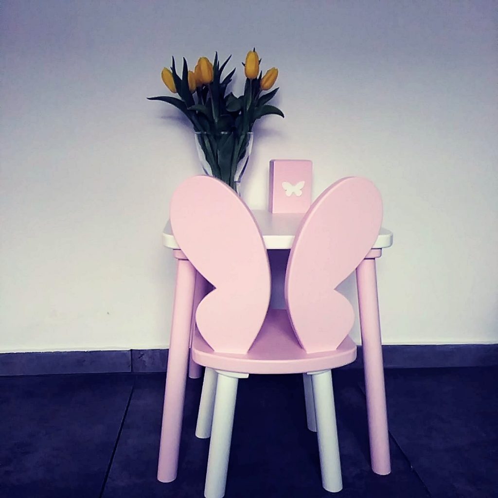 krzesełko motyl dla dzieci