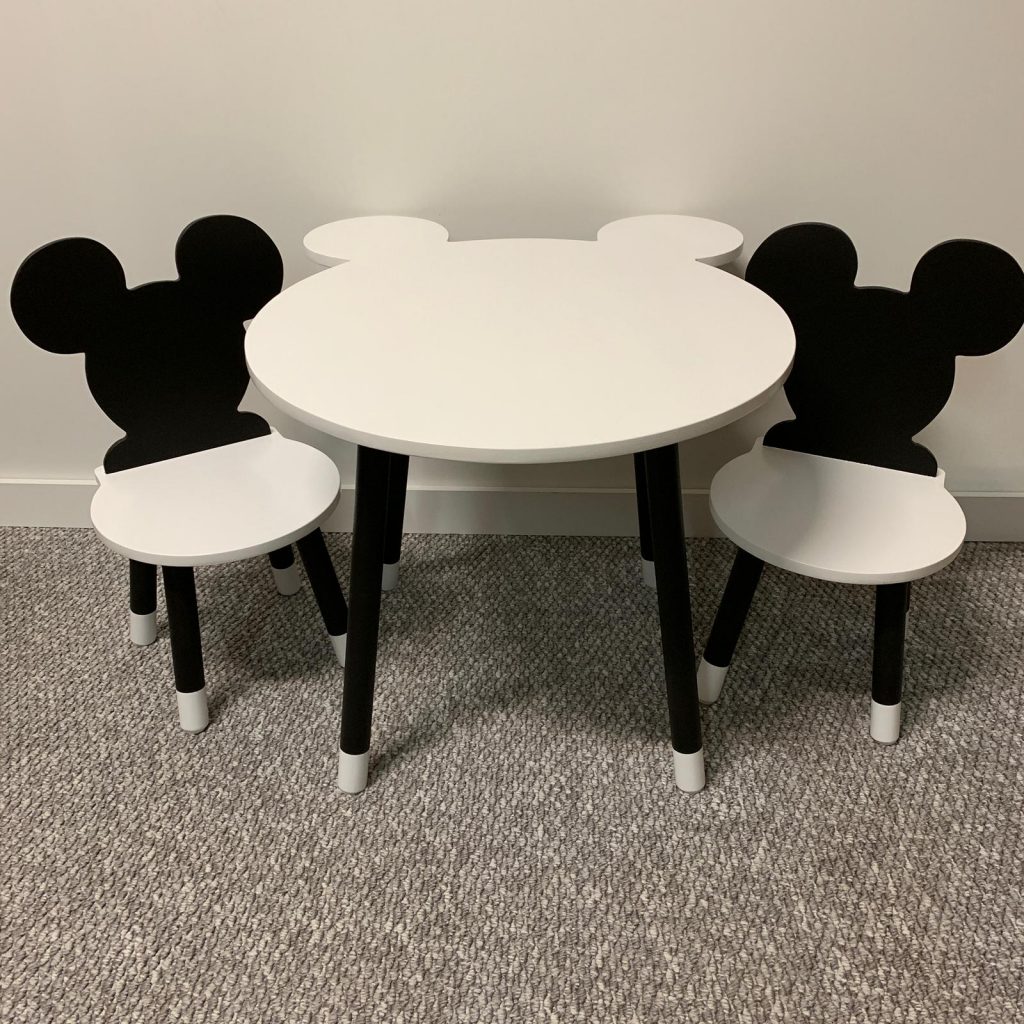 krzesełko dziecięce myszka